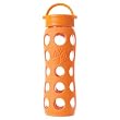 Lifefactory 22-Ounce Beverage Bottle, Orange