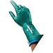 Ansell Size 11 Sea Green AlphaTec? 12" AquaDri? Nitrile Foam Lined 12/14 mil Nitrile Chemical Resistant Gloves With Gauntlet Cuff