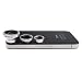 SKINA 3 in 1 Detachable LENS for Mobile Phone & Digital Camera (180 degree fish-eye lens, wide + Macro Lens)