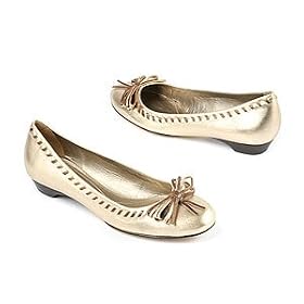 Amazon.com: Arturo Chiang Jola Ballet Flat with Bow: Apparel from amazon.com