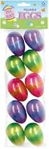 Fillable Easter Eggs (pack of 10) - Multicoloured