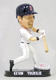 Boston Red Sox Kevin Youkilis Forever Collectibles Blatinum Bobble Head