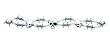 Skulduggery 12" Armband / Body Accent Tempory Tattoo Kit