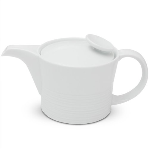 白山陶器 ミストホワイト ポット(400ml)
