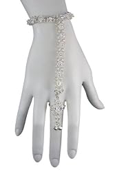 Silver Slave Bracelet (Single Line)