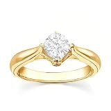 0.25 Carat VS2 - GIA Certified Diamond Solitaire Engagement Ring on 14k White Gold