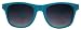 Wayfarer blau Nerdbrille Partybrille Neu Retro