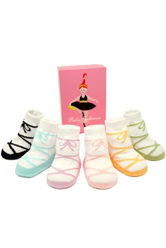 Trumpette Ballet Six Pack Baby Socks