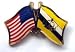 Brunei Friendship Pin