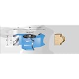 Amana 925 Bullnose Shaper Cutter - 1 2... by Amana