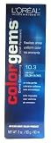 L'Oreal Color Gems # 10.3 Lightest Gold Blonde 2 oz. (Case of 6)