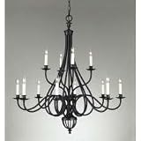 Alexandria 12 Light 2 Tier Chandelier