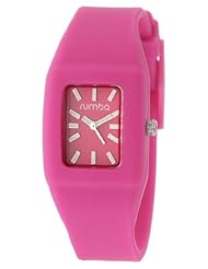 RumbaTime Womens Greenwich Cotton Candy Watch