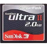 SanDisk 2 GB, 60x Speed Ultra II Compact Flash Memory Card - Buy 1 get 1 Free