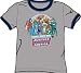 Search : Justice League COME JOIN Adult Gray/Navy Ringer T-shirt Tee Shirt