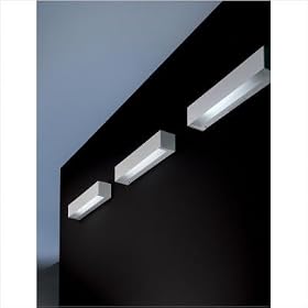 Buy Box Ceiling or Wall Light Size Bulb Finish: 47.25 Fluorescent Brushed Steel by OTY now!