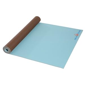 Natural Fitness Journey Natural Rubber Yoga Mat (24-Inch x 69-Inch x 1/8-Inch)