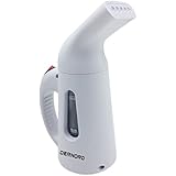 Dernord Mini Travel Portable Garment Steamer handheld Fabric Clothes Steam Cleaner Plancha a Vapor Brush Cloth Iron White