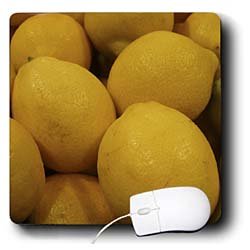 Florene Food And Beverage - Lemony Lemons - Mouse Pads