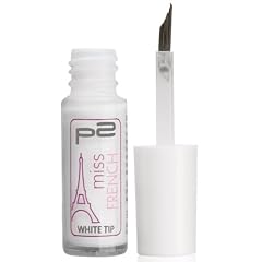 P2 Miss French White Tip Nagelspitzenlack, 2er Pack (2 x 1 St�ck)