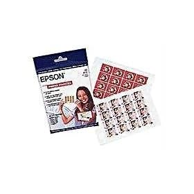 EPSON Photo Stickers (5 Sheets) With Software: Office Products