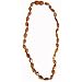 Collier d'ambre olives unies bébé