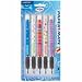 Paper Mate Expressions Retractable Ballpoint Pens, 5 Black Ink Pens(61399)