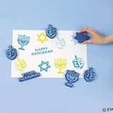 Hanukkah Foam Stamps