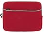 rooCase Gateway EC1433u 11.6-Inch Netbook Sleeve Case - (Invisible Zipper Dual-Pocket Red)