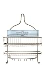 InterDesign York Lyra Jumbo Shower Caddy, Satin