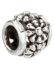 Kera Sterling Silver Daisy Bead
