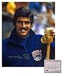 Mark Spitz -Holding Gold Medals- 8x10 Autographed Photograph