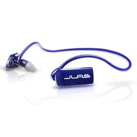 Buy Go - Waterproof Sweatproof Sports MP3 Player Headphones - 4GB - Blue Silver by JLAB now!