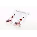 31QqFMNk SL. AA75  Red Hat Lady Society / Earrings / Great Gift For The Ladies!