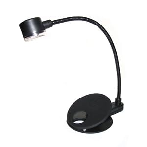 USB Flex Neck Reading Light (Soft Touch Black)