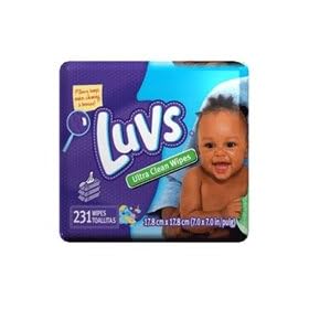 Click here to buy Luvs ultra clean baby wipes, mega refill, natural....