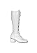 Women's 2 Inch Heel Full Lace Up Knee High Boots