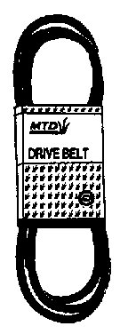 OEM-754-04013 MTD Snow Thrower Drive Belt Replaces 754-04013 On Sale