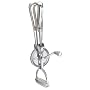 HIC Harold Imports Egg Beater Deluxe Chrome