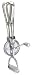Kitchen & Housewares : HIC Harold Imports Egg Beater Deluxe Chrome