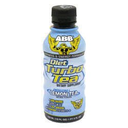 ABB Diet Turbo Tea 24/18oz Bottles - Lemon