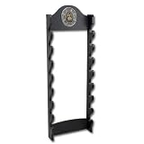 Sporting Goods : 8 Sword Wall Stand Display Black