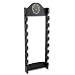 8 Sword Wall Stand Display Black
