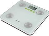Salter 9106 Glass Body Analyser Scale White