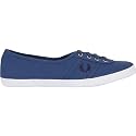 Fred Perry Aubrey Canvas Schuh Blau