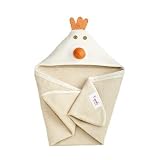 3 Sprouts Organic Hooded Towel, Chico
