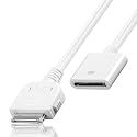 Wicked Chili Verlängerungskabel / Anschlusskabel / Dock Extender für Apple iPhone 4s / 4 / 3 / IPad 3 / iPad 2 / iPad 1 / iPod Touch / iPod Nano (voll Belegt, Länge: 50 cm)
