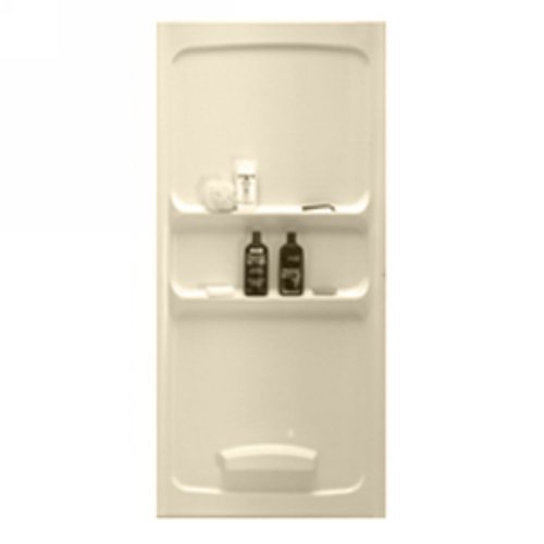 American Standard 3600Y1SW-B.021 Acrylux 36 in. W x 4 in. D x 70 in. H Back Shower Wall Surround - Bone