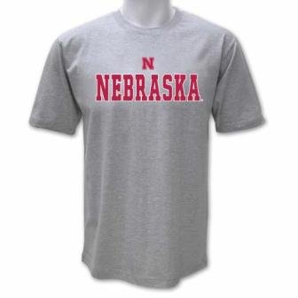 Buy Nebraska Licensed Embroidered Logo T-Shirt by Colosseum Athletics