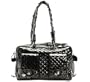 Kwigy-bo Alex Luxe Dog Carrier- Black Patent